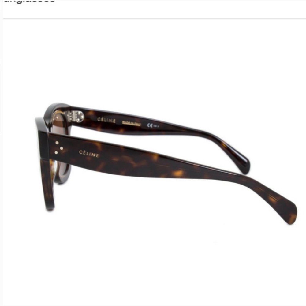 Auc Celine Dark Havana Honey Sunglasses - Picture 2 of 9